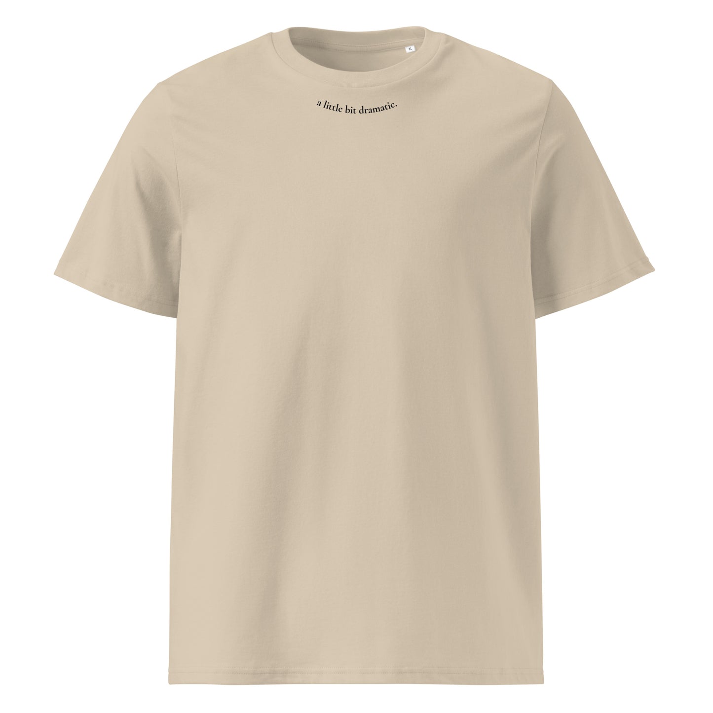 sueed. organic cotton t-shirt - a little bit dramatic.