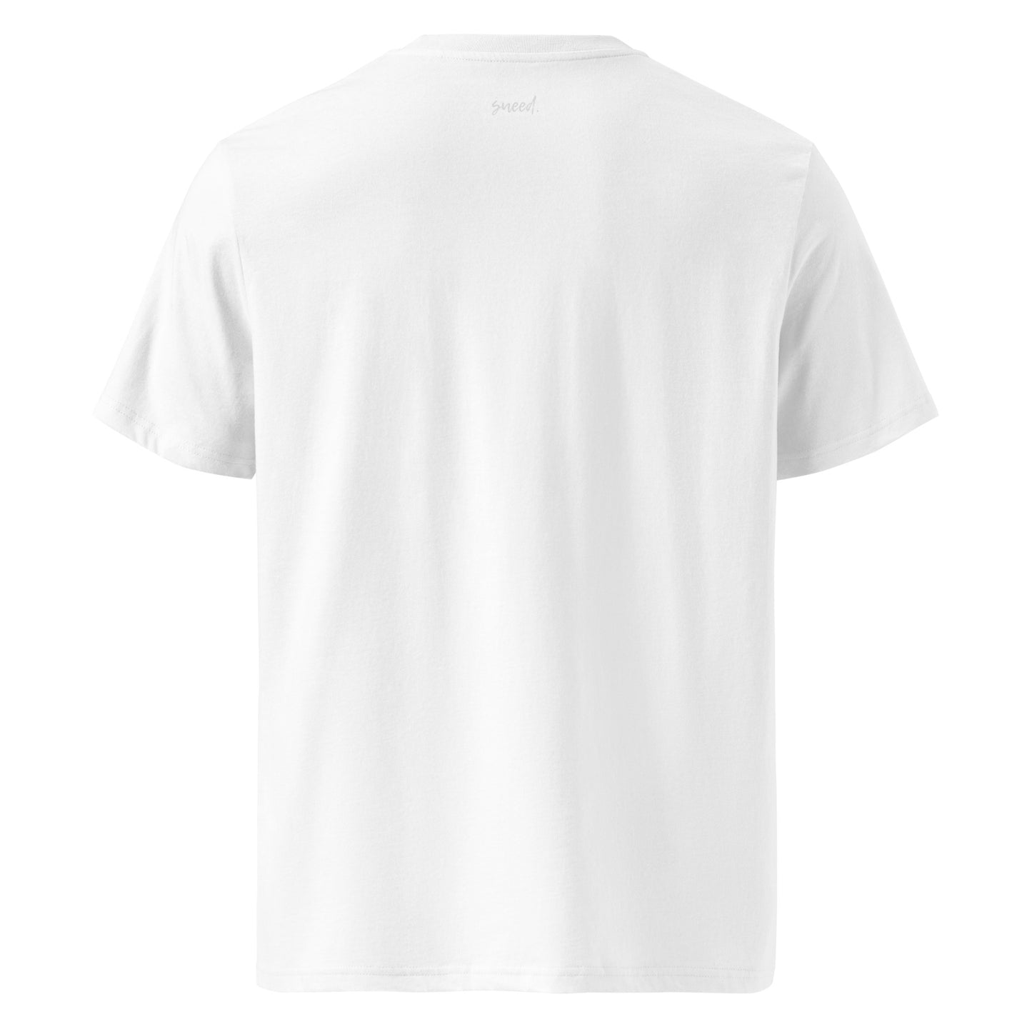 sueed. organic cotton t-shirt - you're on mute.