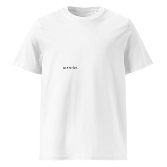 sueed. organic cotton t-shirt - cute but leo.