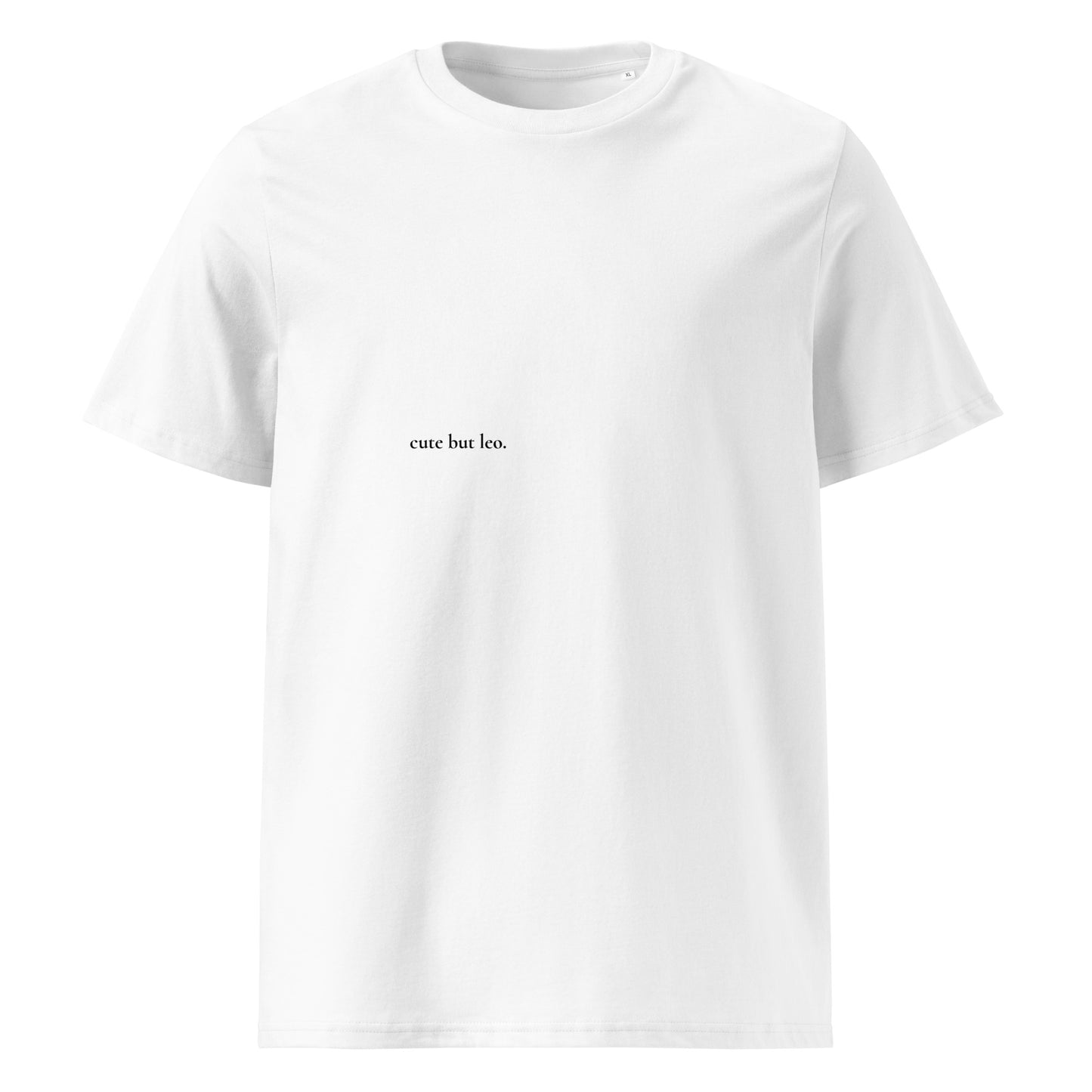 sueed. organic cotton t-shirt - cute but leo.