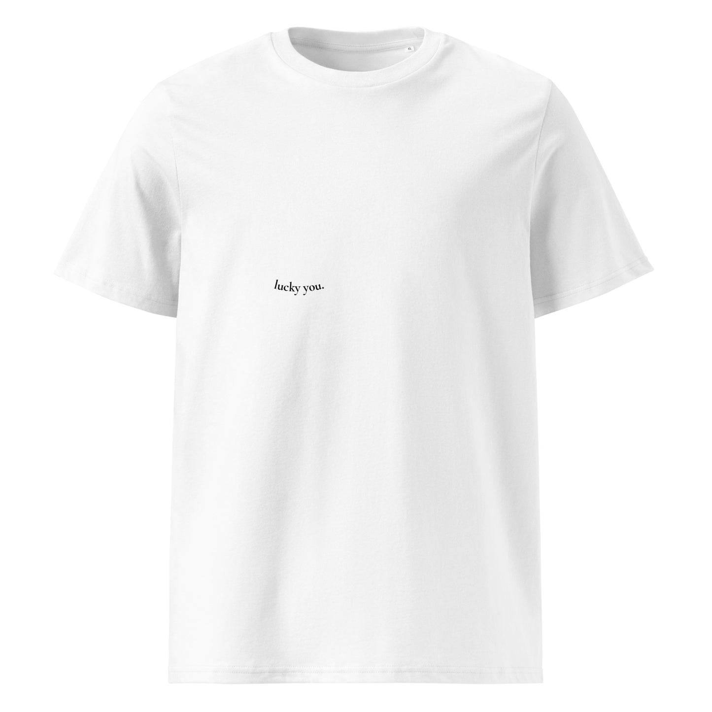 sueed. organic cotton t-shirt - lucky you.