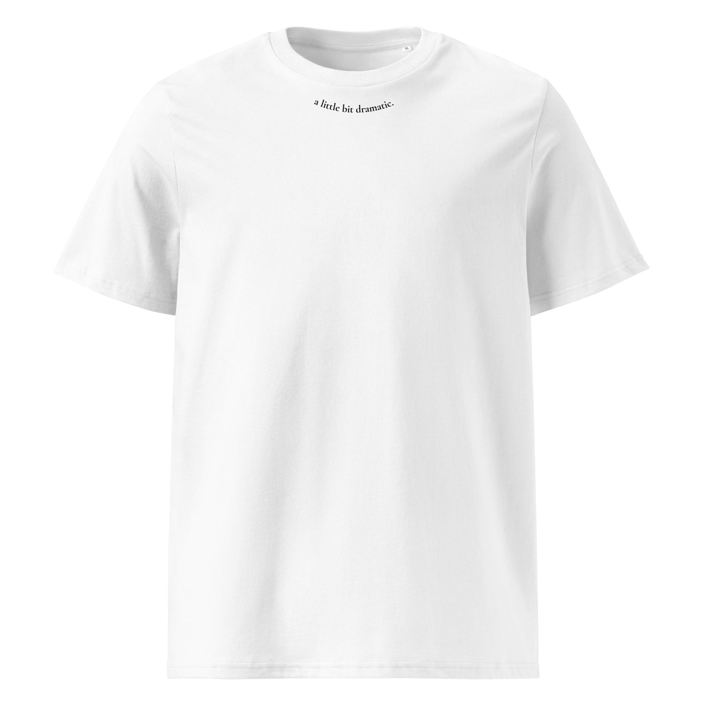 sueed. organic cotton t-shirt - a little bit dramatic.